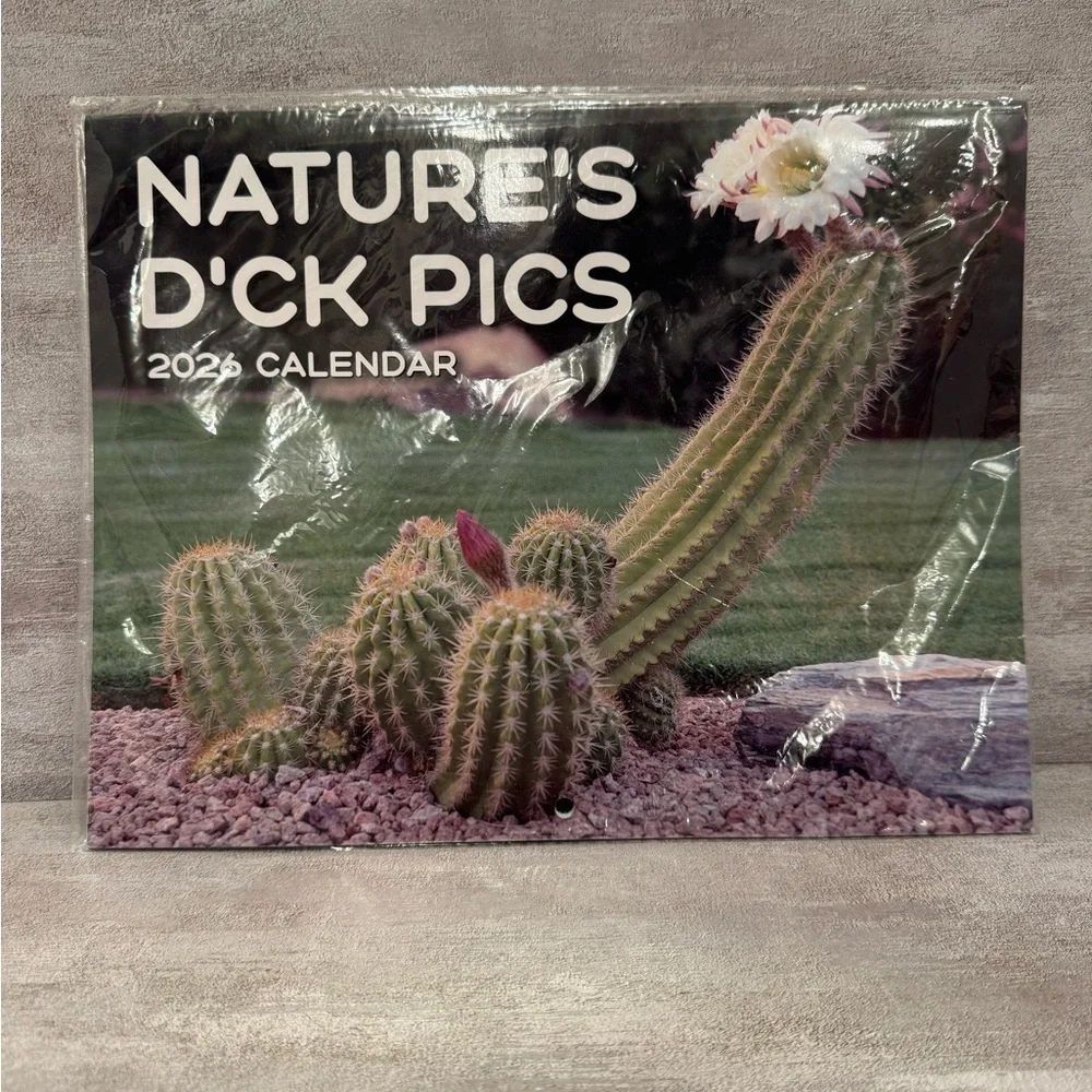 Nature's D*ck Pics 2026 Calendar